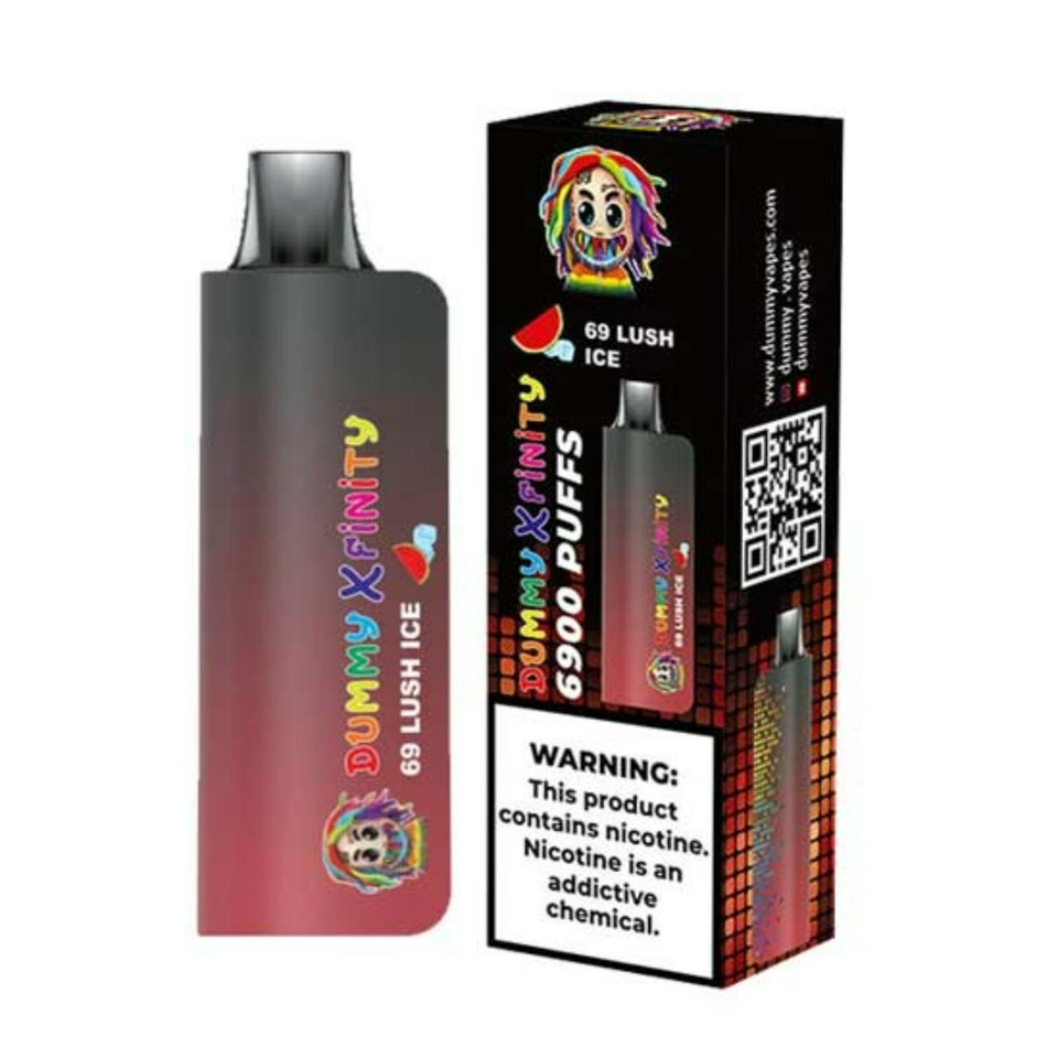 Dummy Xfinity 6900 Puff Disposable 69 Lush Ice