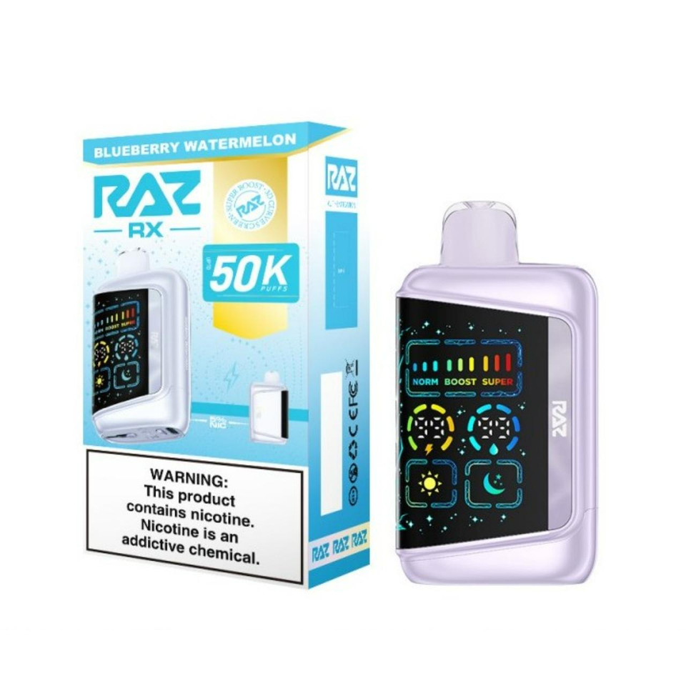 RAZ RX 50K Puff Disposable Blueberry Watermelon - Classic Edition