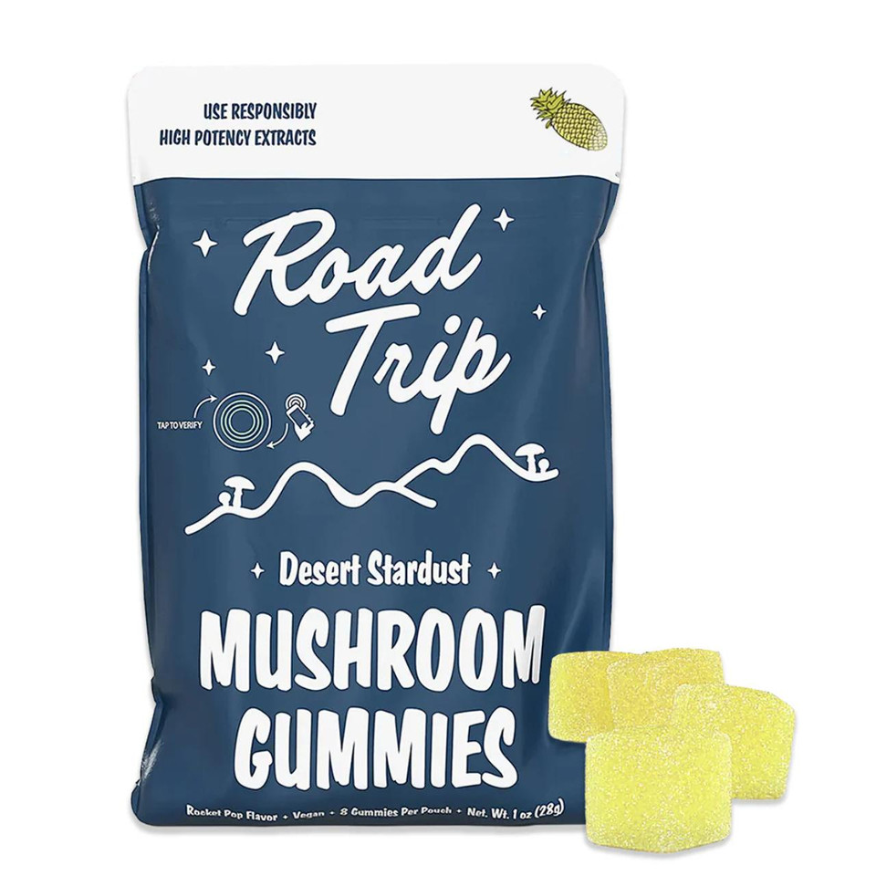 Road Trip Desert Stardust Mushroom Gummies-Pineapple