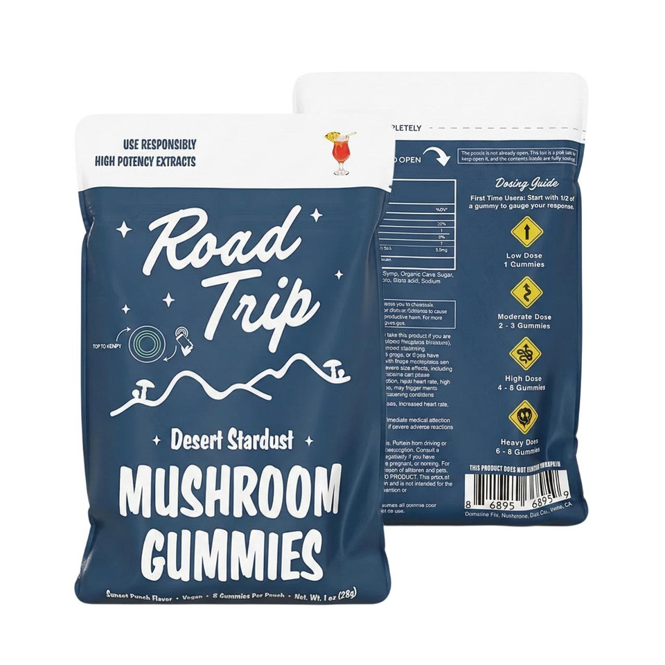 Road Trip Desert Stardust Mushroom Gummies Sunset Punch