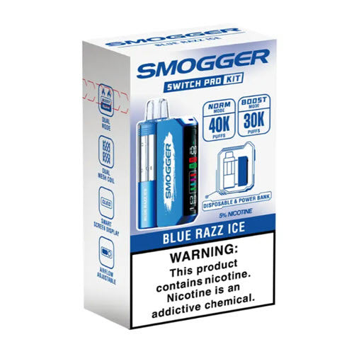 Smogger Switch Pro Kit Disposable (40000 Puffs) - blue_razz_ice.jpg