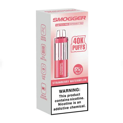 Smogger Switch Pro Pre-filled Replacement Pod (40000 Puffs) - strawberry_watermelon