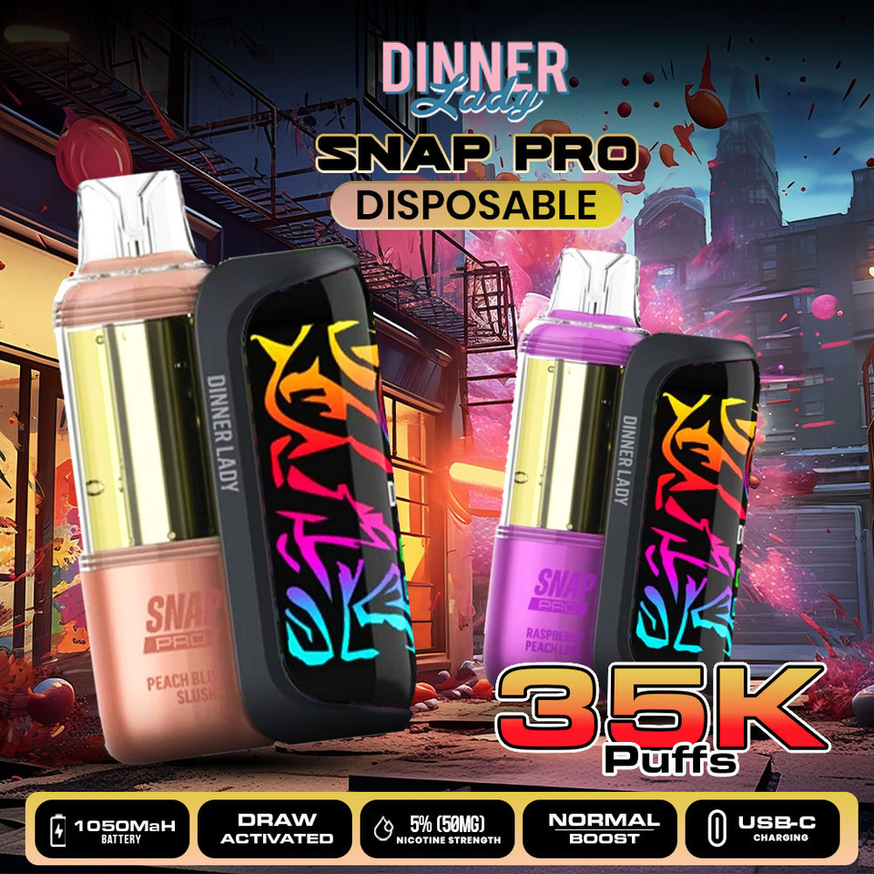 Dinner Lady Snap Pro Kit 35K Puff Disposable 