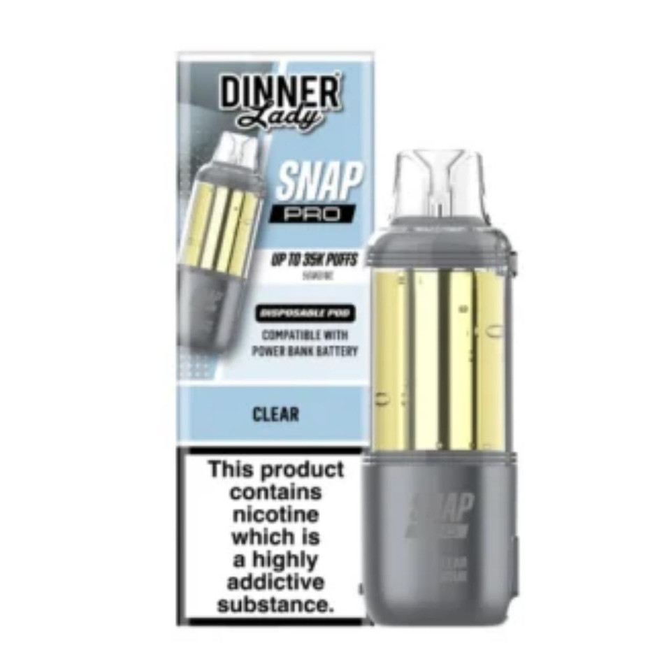 Dinner Lady Snap Pro 35K Replacement Pod Cartridge - 1PK Clear