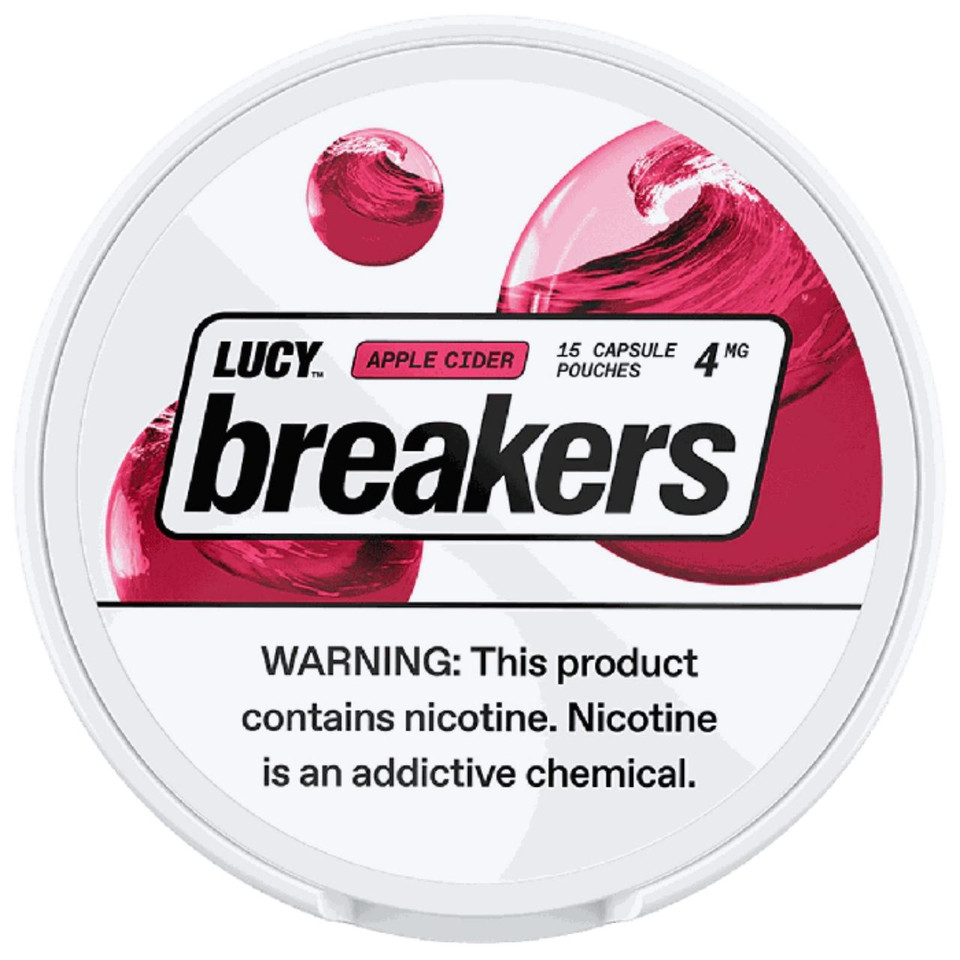 Lucy Breakers Nicotine Pouches - 5PK Apple Cider - 4MG