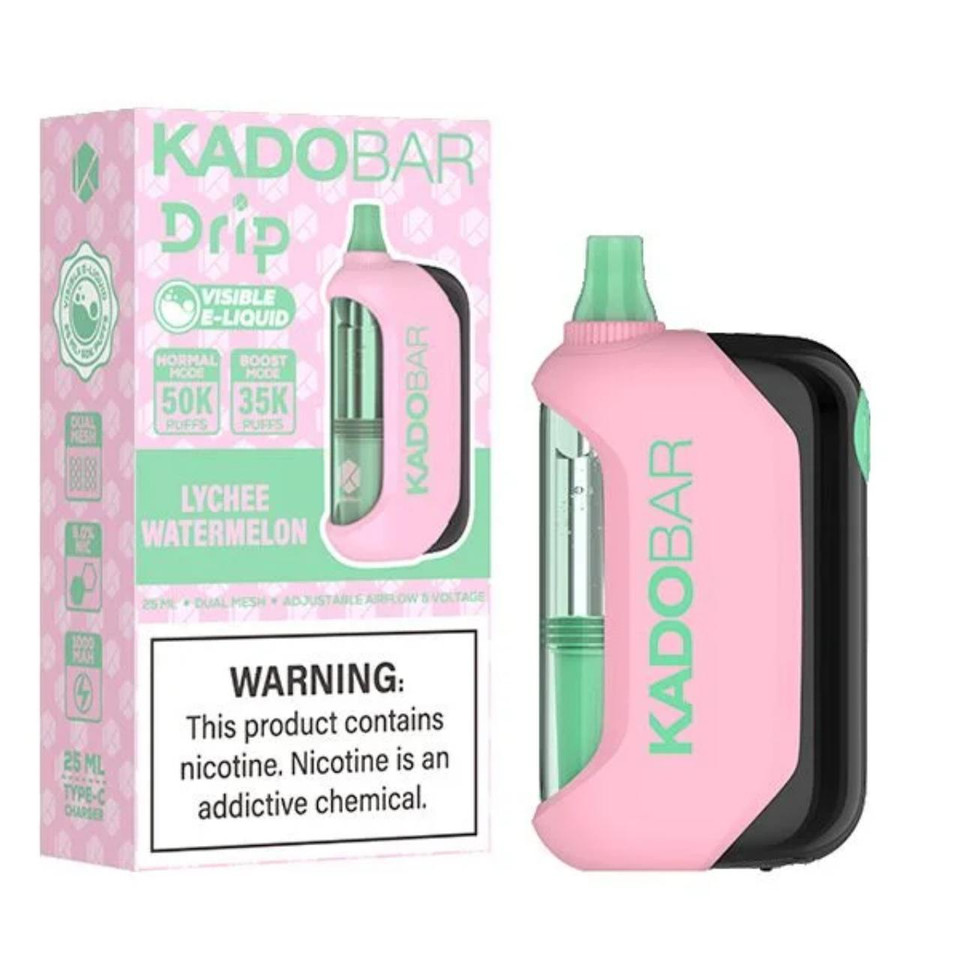 KadoBar Drip 50K Puff Disposable Lychee Watermelon