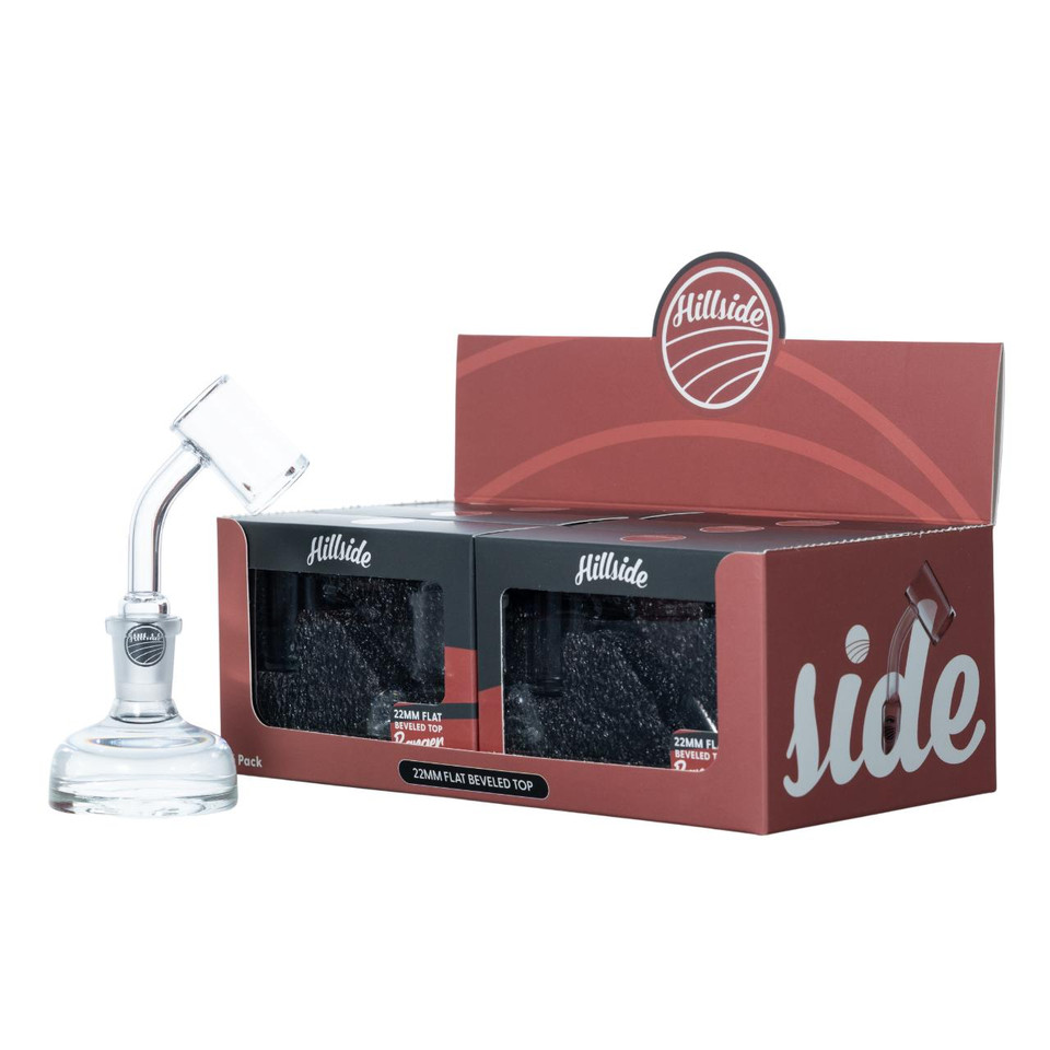 Hillside Glass House Flattop Banger 22 MM 6PK 22 MM 6PK 45-14