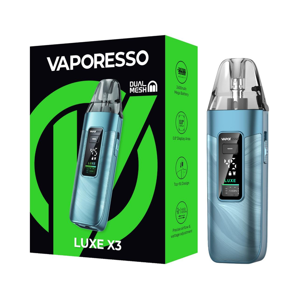Vaporesso Luxe X3 Kit Fluid Blue