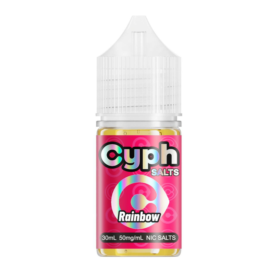 Cyph Salts 30ml Salt E-Juice 50MG Rainbow