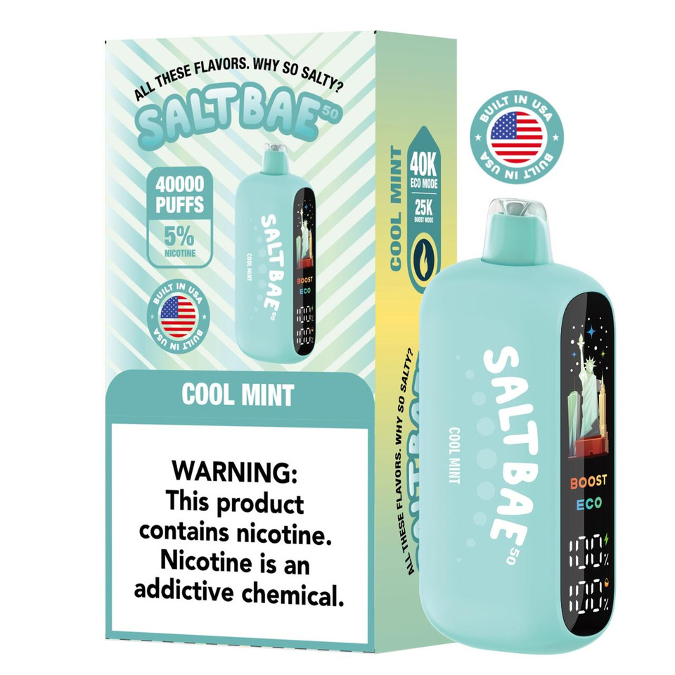 Salt Bae 50 40K Puff Disposable Cool Mint