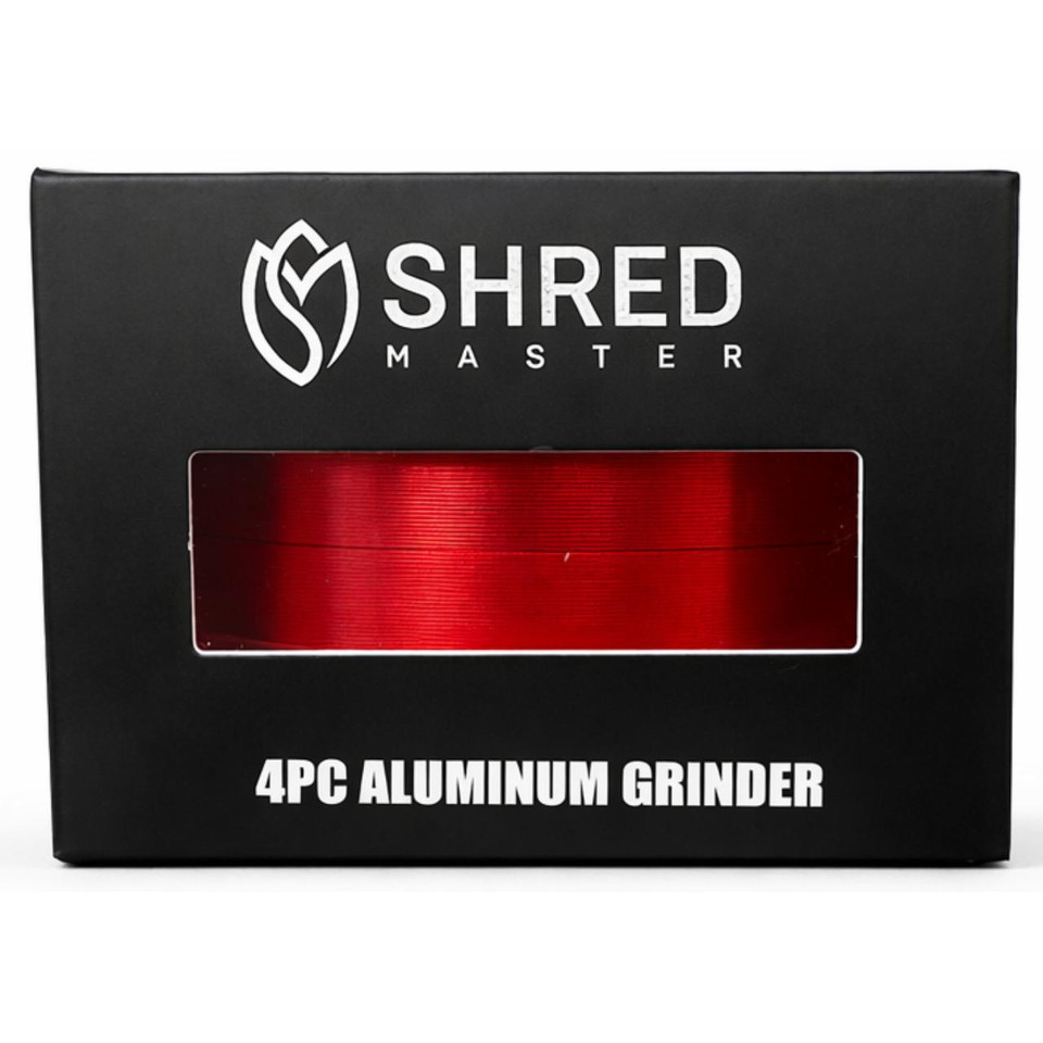 Shred Master Metal 4Piece Large Red