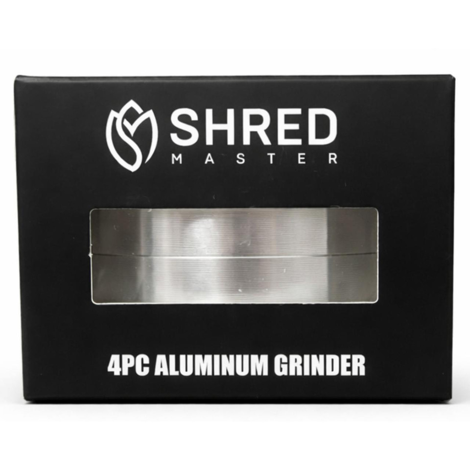 Shred Master Metal 4Piece Large Silver