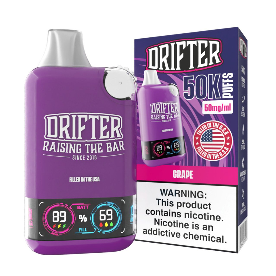 Drifter Bar 50K Puff Disposable Grape