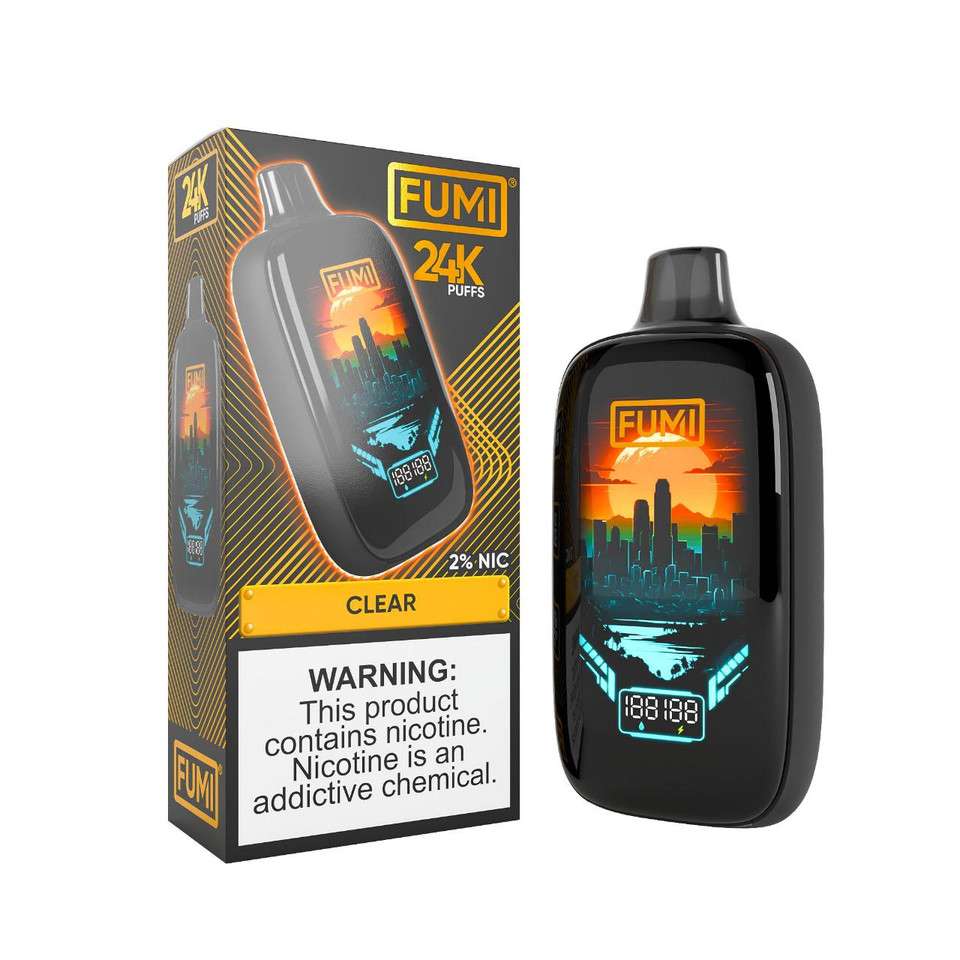 FUMI 24K Puff 2% Disposable Clear