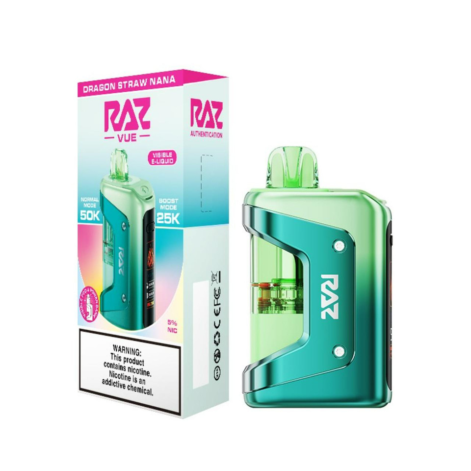 RAZ VUE Kit 50K Puff Disposable Dragon Strawnana