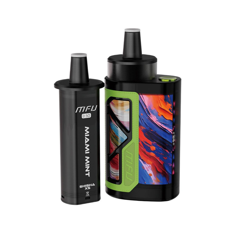 MFU SHISHA X5 Hookah 70K Puff Disposable Miami Mint