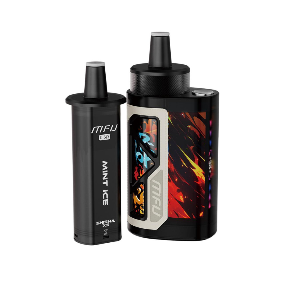MFU SHISHA X5 Hookah 70K Puff Disposable Mint Ice