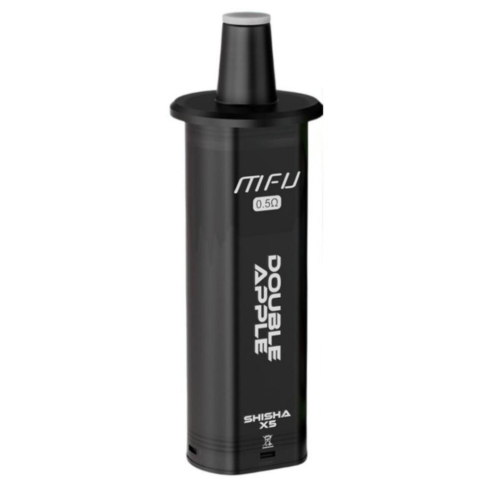 MFU SHISHA X5 Hookah 35K Replacement Pod - 1PK Double Apple