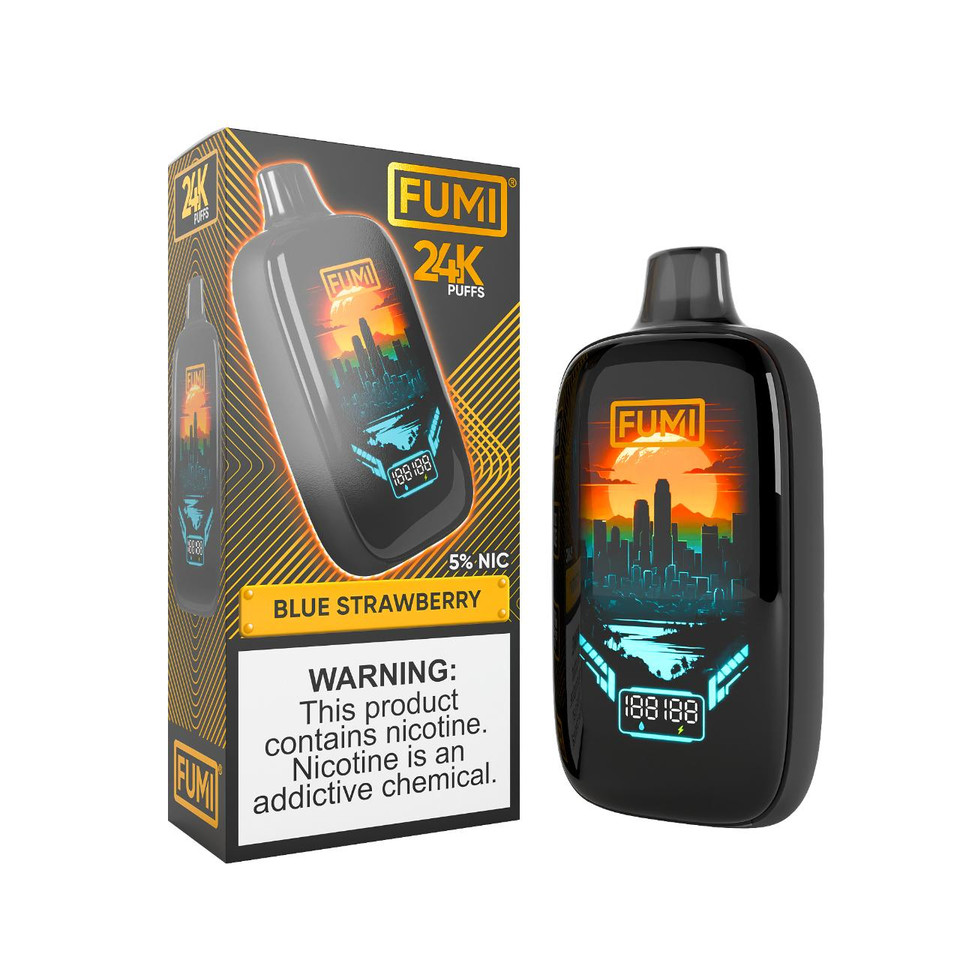FUMI 24K Puff 5% Disposable Blue Strawberry