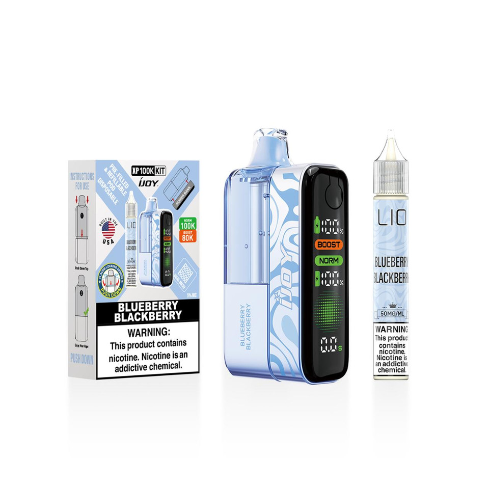 IJoy XP100K Puff Disposable Kit 15ml Bottle-blueberry blackberry