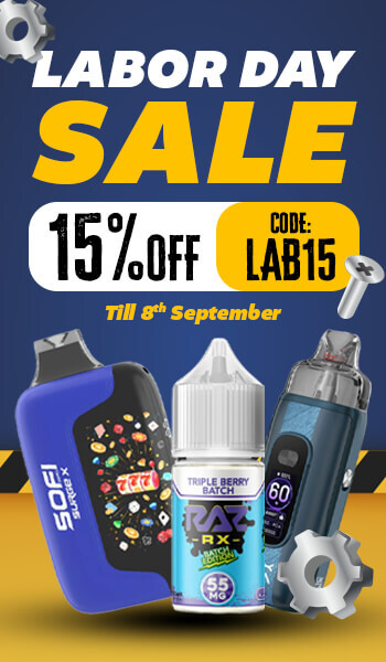Labor Day Sale 15% off - Code: LAB15