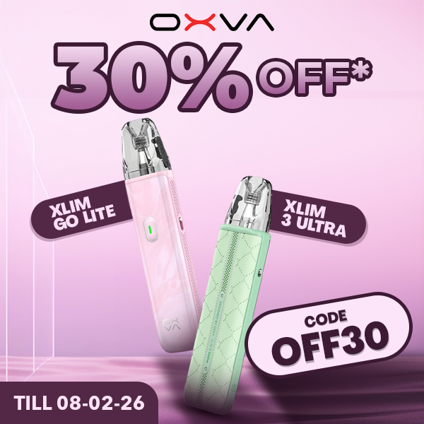 Oxva 30% off on selected kits