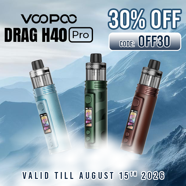 30% off on Voopoo Drag H40 Pro Kit