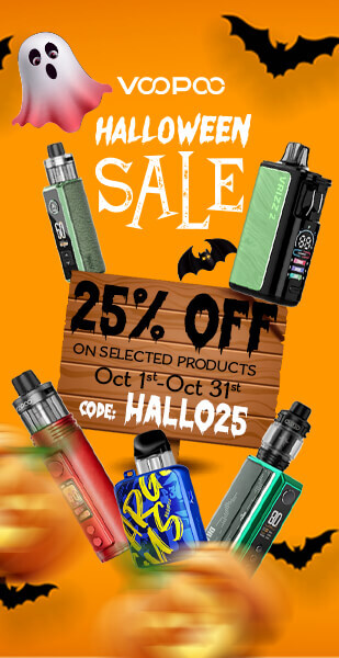 Get 25% off on Voopoo Selected Items