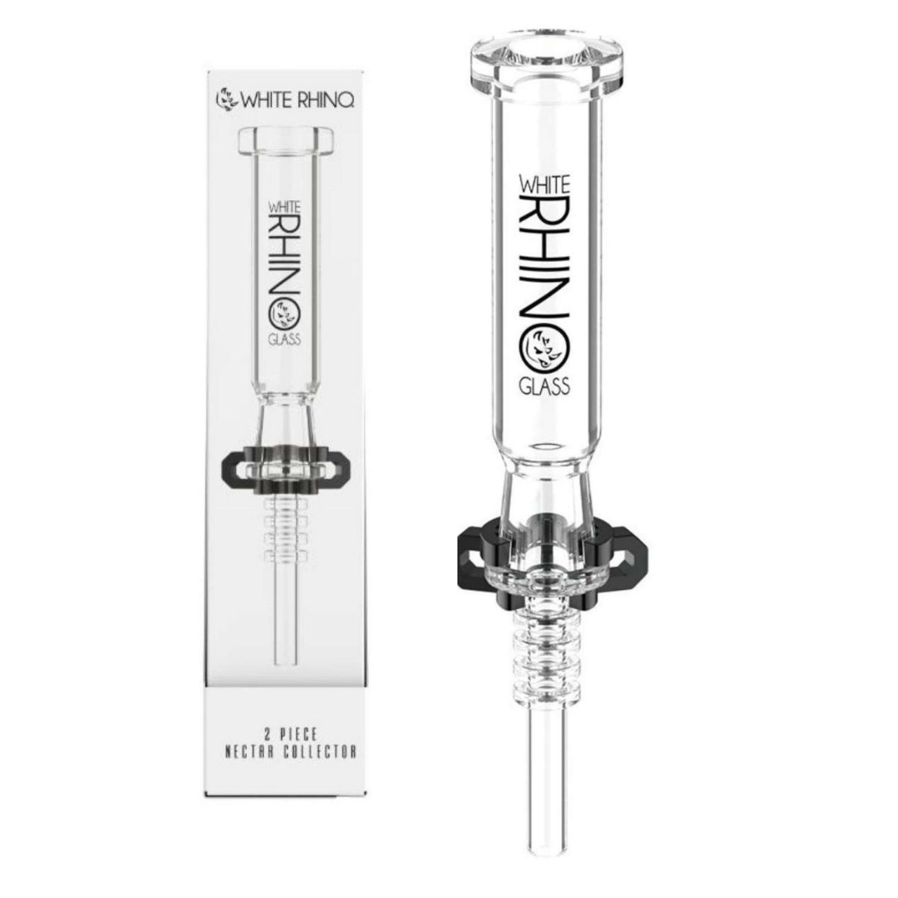 White Rhino 2 Piece Nectar Collector | 5 Count Display