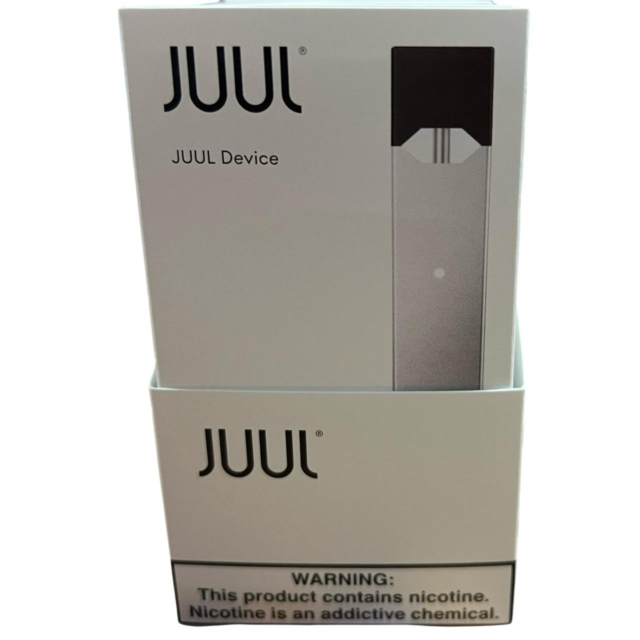 juul starter kit silver Juul Basic Kit – The Vapor Shoppe main image 1