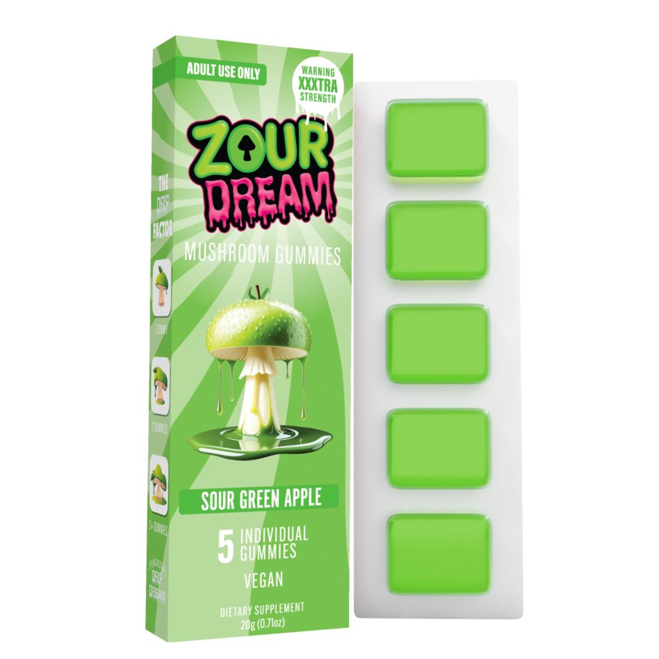 Zour Dream Mind Melting Mushroom Gummies | EcmVape