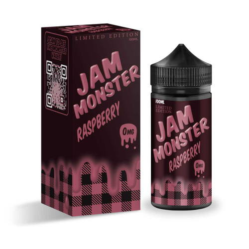 Raspberry Jam E-Liquid 100ml by Jam Monster E-Juice