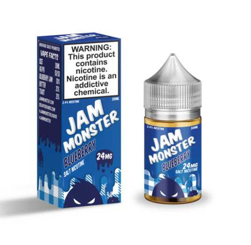 Blueberry Salt E-Juice by Jam Monster E-Liquid 30ML