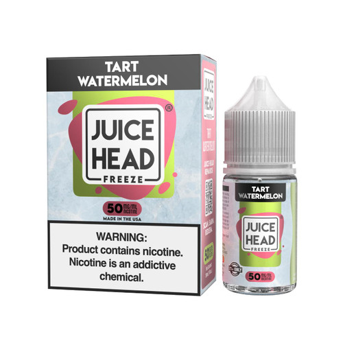 Juice Head TFN Watermelon Lime Freeze Salts 30ml E-Juice (ZTN Tart Watermelon Freeze)