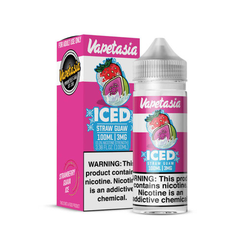 Vapetasia Killer Fruits Iced Straw Guaw 100ml Synthetic Nicotine E-Juice
