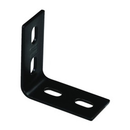 National Hardware 1151BC Series N351-463 Corner Brace, 3.1 in L, 1-1/2 in W, 3.1 in H, Steel, Powder-Coated available at Hep Sales & North Main Lumber image number 1