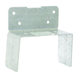 MiTek PB44-6TZ Post Cap, 4 x 4 in Post/Joist, Steel, Zinc
