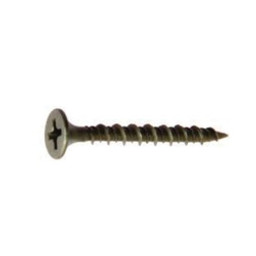 Grip-Rite 4CDWS1 Screw, #10 Thread, 4 in L, Coarse Thread, Bugle Head, Phillips Drive, Sharp Point, Steel, 43 PK available at Hep Sales & North Main Lumber image number 1