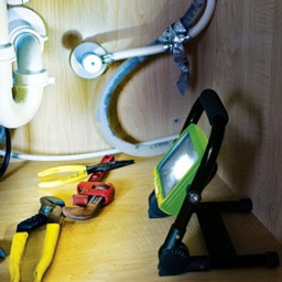 PowerSmith PWLR112FM Rechargeable Work Light, 10 W, Lithium-Ion Battery, 1-Lamp, LED Lamp, 1200/600/300 Lumens available at Hep Sales & North Main Lumber image number 1