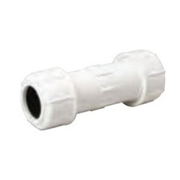B & K 160-106 Double Seal Coupling, 1-1/4 in, Compression, PVC available at Hep Sales & North Main Lumber image number 1