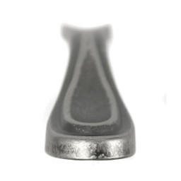 Laurey Windsor 24206 Teardrop Pull, 122.5 mm L Handle, 1 in Projection, Zinc, Antique Pewter available at Hep Sales & North Main Lumber image number 1