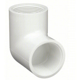 Spears 408-007 Pipe Elbow, 3/4 in, 90 deg Angle, PVC, White, SCH 40 Schedule available at Hep Sales & North Main Lumber image number 1