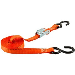Keeper 89115 Tie-Down, 1 in W, 15 ft L, Orange, 400 lb Working Load, S-Hook End available at Hep Sales & North Main Lumber image number 1