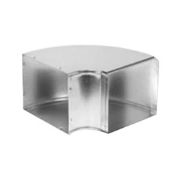 Gray Metal 122 20X8-122 Longway Trunk Elbow, 20 x 8 in Connection, Snap Lock Trunk available at Hep Sales & North Main Lumber image number 1