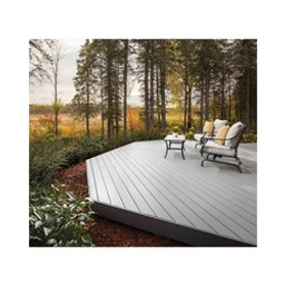 MoistureShield Elevate Series 13550309 Square-Edge Decking Board, 20 ft L, 6 in W, 1 in T, Lake Fog available at Hep Sales & North Main Lumber image number 1