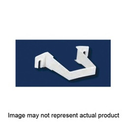 Amerimax T0534 Downspout Clip, Vinyl, White available at Hep Sales & North Main Lumber image number 1