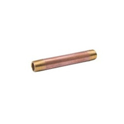 Southland 466-020 Nipple, 1-1/4 in, NPT, Red Brass, SCH 40 Schedule, 125 psi Pressure, 2 in L available at Hep Sales & North Main Lumber image number 1