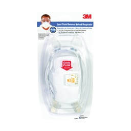 3M TEKK Protection 8233PA1-A/R-8833 Disposable Valved Respirator, N100 Filter Class, White available at Hep Sales & North Main Lumber image number 1