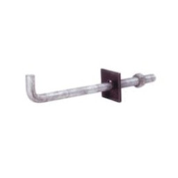 Grip-Rite 1212AB50 Anchor Bolt with Nut and Washer, 1/2 in Dia, 12 in L, Steel, Bright available at Hep Sales & North Main Lumber image number 1