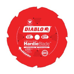 Diablo D1208DH Circular Saw Blade, 12 in Dia, 1 in Arbor, 8-Teeth, Polycrystalline Cutting Edge available at Hep Sales & North Main Lumber image number 1